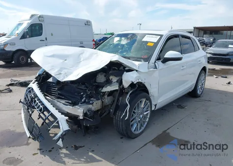 2021 Audi Q5 Premium 45 Tfsi Quattro S Tronic из США, поврежденный, VIN WA1AAAFY1M2086377